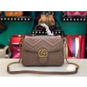 Knockoff Gucci GG Marmont top handle bag GC00677