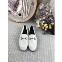 Top Gucci Leather Horsebit Loafers GC01550
