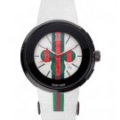 Fake Gucci White Rubber Band White Round Dial 2165-310 RS04458