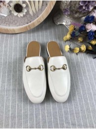 Designer Gucci Princetown Leather Slippers GC01568
