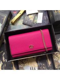 Gucci GG Marmont leather chain wallet GC00882