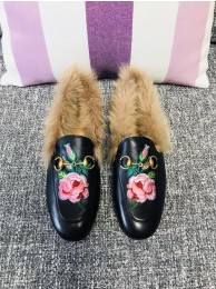 Gucci Princetown Leather Slippers GC00036