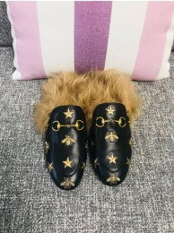 Gucci Princetown Leather Slippers GC01512