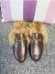 High Quality Imitation Gucci Princetown Leather Slippers GC01111