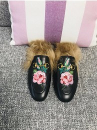 Imitation 1:1 Gucci Princetown Leather Slippers GC02135
