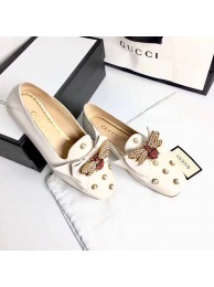 Replica Gucci Leather Ballet Flat with Bow GC02174