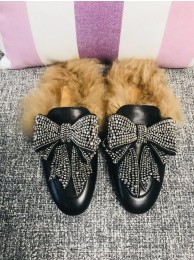Replica Gucci Princetown Leather Slippers GC01213