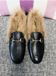 Replica High Quality Gucci Princetown Leather Slippers GC02539